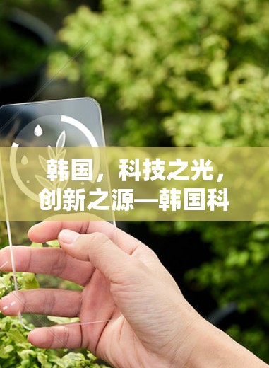 韩国,科技之光,创新之源—韩国科学上网的崛起与未来展望 韩国,科技之光,创新之源—韩国科学上网的崛起与未来展望