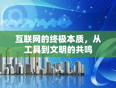 互联网的终极本质，从工具到文明的共鸣