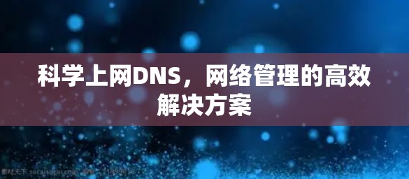科学上网DNS，网络管理的高效解决方案