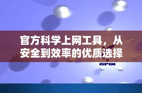 官方科学上网工具，从安全到效率的优质选择