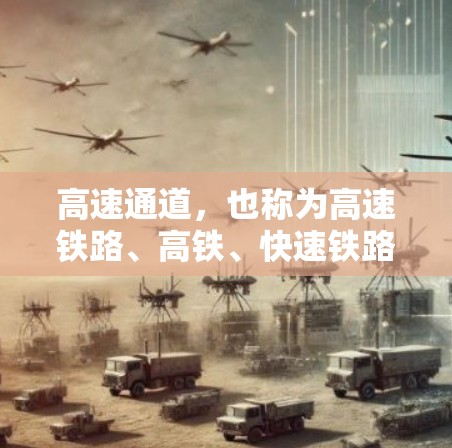 高速通道，也称为高速铁路、高铁、快速铁路、快速公路、城市快速路等，是连接不同区域或交通方式的快速通道。以下是几个常见的高速通道推荐
