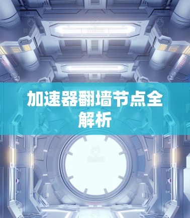 加速器翻墙节点全解析