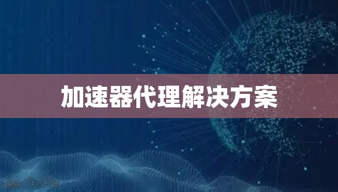 加速器代理解决方案