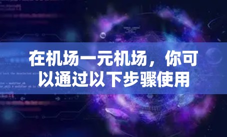 在机场一元机场，你可以通过以下步骤使用