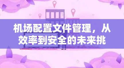 机场配置文件管理,从效率到安全的未来挑战与解决方案 机场配置文件管理,从效率到安全的未来挑战与解决方案