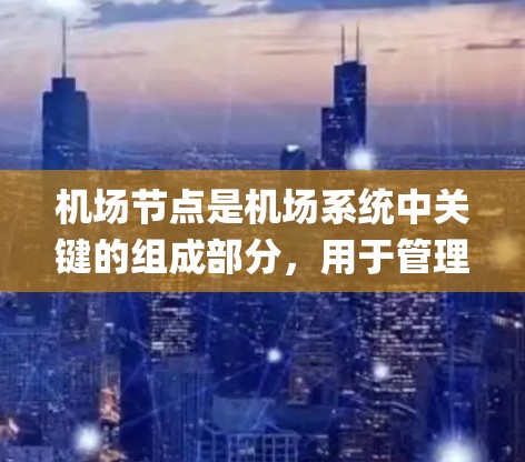 机场节点是机场系统中关键的组成部分，用于管理飞机的飞行状态、乘客和 crew 的 displaced passengers，并进行安全检查。以下是对机场节点的详细说明
