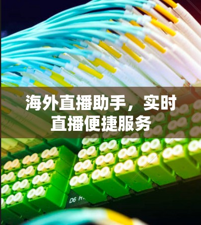 海外直播助手，实时直播便捷服务