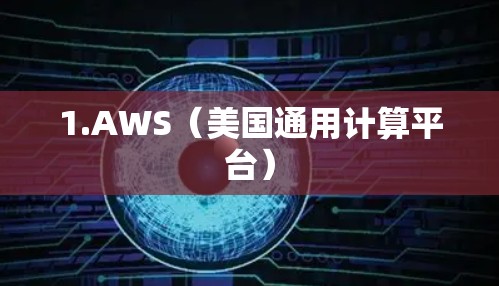 1.AWS（美国通用计算平台）
