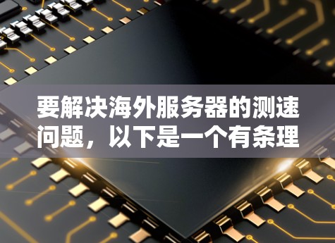 要解决海外服务器的测速问题，以下是一个有条理的解决方案建议