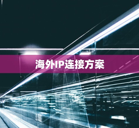 海外IP连接方案