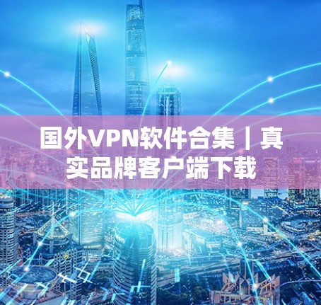 国外VPN软件合集｜真实品牌客户端下载