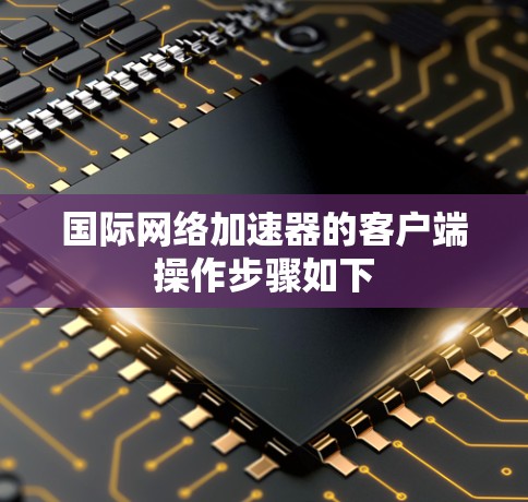 国际网络加速器的客户端操作步骤如下