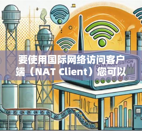 要使用国际网络访问客户端（NAT Client）您可以按照以下步骤进行