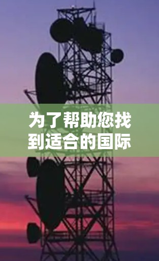 为了帮助您找到适合的国际连接工具,我将按照以下步骤进行分析和建议 为了帮助您找到适合的国际连接工具,我将按照以下步骤进行分析和建议