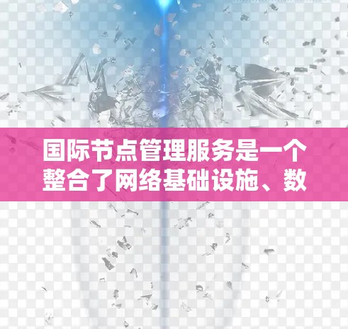 国际节点管理服务是一个整合了网络基础设施、数据存储和访问控制的解决方案，旨在为跨国组织提供安全、高效的节点管理服务。以下是该服务的主要特点和优势