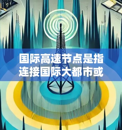 国际高速节点是指连接国际大都市或主要城市的高速铁路、公路或航空路线的枢纽节点。这些节点通常位于五大洲的主要城市或区域，对经济发展、交通和物流具有重要影响