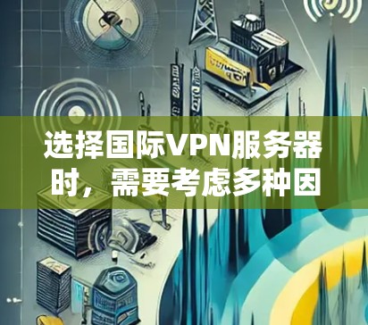 选择国际VPN服务器时，需要考虑多种因素，包括服务器的技术、安全性、流量、价格、兼容性和服务器的稳定性等。以下是一些通用的国际VPN服务器推荐和选择指南