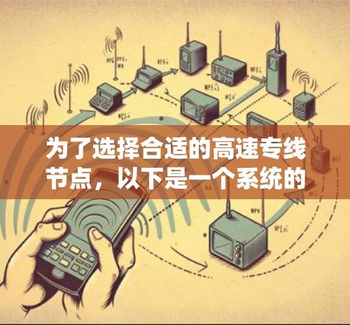 为了选择合适的高速专线节点，以下是一个系统的评估和优化过程