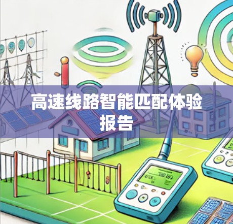 高速线路智能匹配体验报告
