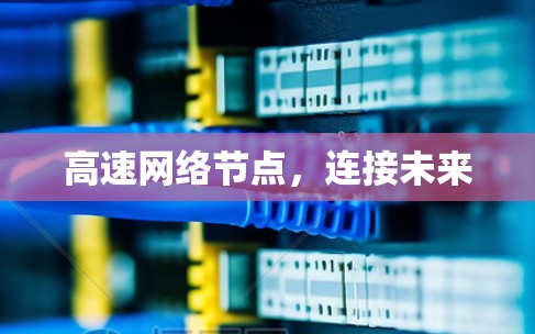 高速网络节点，连接未来