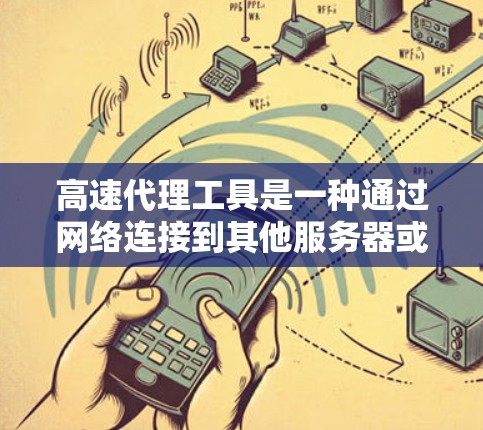高速代理工具是一种通过网络连接到其他服务器或网站的一种方式,广泛应用于办公和娱乐场景。以下是对高速代理工具的详细分析 高速代理工具是一种通过网络连接到其他服务器或网站的一种方式,广泛应用于办公和娱乐场景。以下是对高速代理工具的详细分析