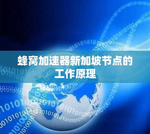 蜂窝加速器新加坡节点的工作原理 蜂窝加速器新加坡节点的工作原理