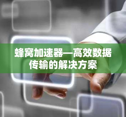 蜂窝加速器—高效数据传输的解决方案 蜂窝加速器—高效数据传输的解决方案