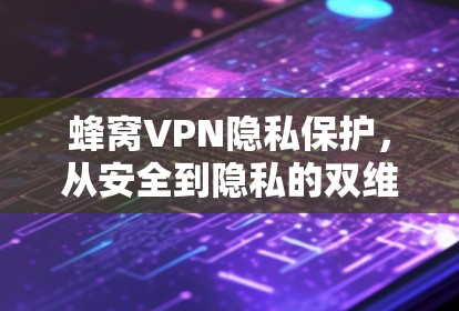 蜂窝VPN隐私保护,从安全到隐私的双维度守护 蜂窝VPN隐私保护,从安全到隐私的双维度守护