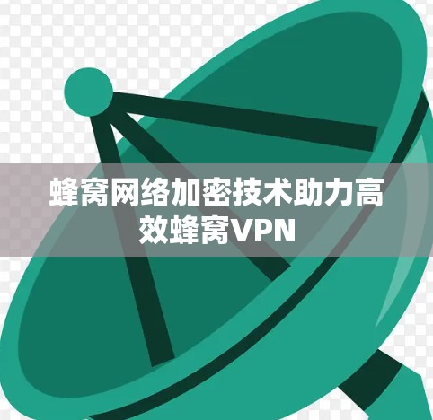 蜂窝网络加密技术助力高效蜂窝VPN 蜂窝网络加密技术助力高效蜂窝VPN
