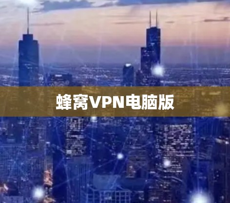 蜂窝VPN电脑版 蜂窝VPN电脑版