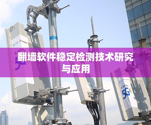 翻墙软件稳定检测技术研究与应用