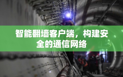 智能翻墙客户端,构建安全的通信网络 智能翻墙客户端,构建安全的通信网络