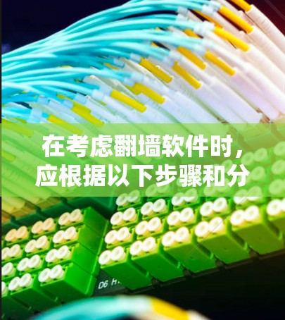 在考虑翻墙软件时,应根据以下步骤和分析来做出明智的选择 在考虑翻墙软件时,应根据以下步骤和分析来做出明智的选择