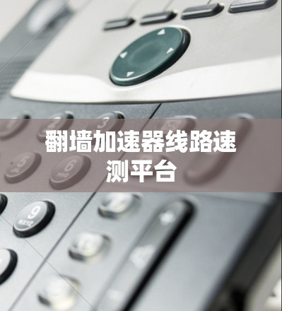 翻墙加速器线路速测平台 翻墙加速器线路速测平台