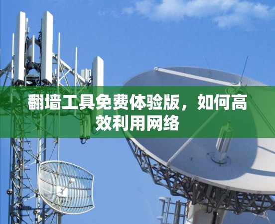 翻墙工具免费体验版,如何高效利用网络 翻墙工具免费体验版,如何高效利用网络