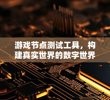 游戏节点测试工具，构建真实世界的数字世界