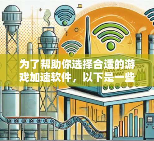 为了帮助你选择合适的游戏加速软件，以下是一些综合考虑的因素和推荐