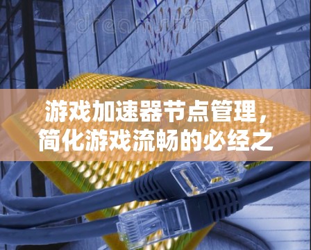 游戏加速器节点管理,简化游戏流畅的必经之路 游戏加速器节点管理,简化游戏流畅的必经之路