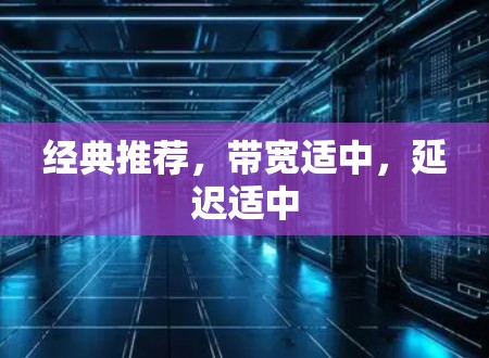 经典推荐，带宽适中，延迟适中