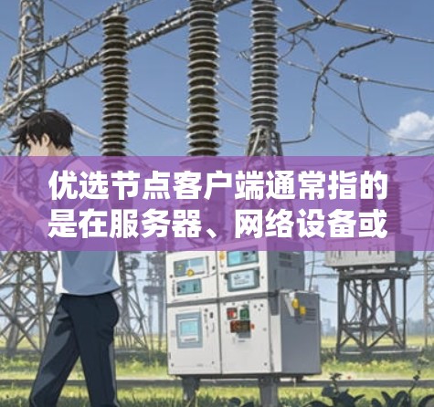 优选节点客户端通常指的是在服务器、网络设备或节点管理中使用的客户端应用程序，用于管理或选择节点。具体功能和操作取决于节点管理的场景，但通常包括以下功能