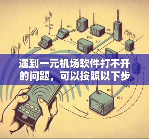 遇到一元机场软件打不开的问题，可以按照以下步骤逐一排查和解决