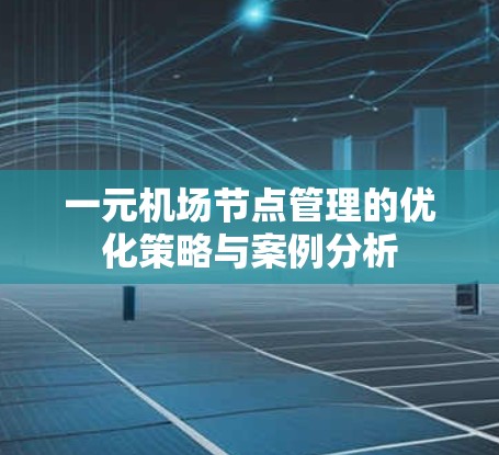 一元机场节点管理的优化策略与案例分析