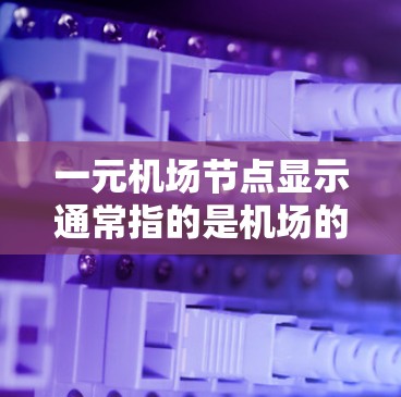 一元机场节点显示通常指的是机场的一个特定区域或节点,该节点可能显示机场的一些实时信息或维护状态。具体含义取决于机场的结构和设计。以下是一些可能的情况 一元机场节点显示通常指的是机场的一个特定区域或节点,该节点可能显示机场的一些实时信息或维护状态。具体含义取决于机场的结构和设计。以下是一些可能的情况