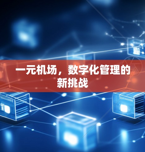 一元机场,数字化管理的新挑战 一元机场,数字化管理的新挑战