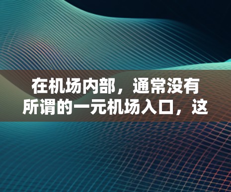 在机场内部，通常没有所谓的一元机场入口，这可能是一个误解。机场通常提供多种入口供乘客使用，包括行李托运服务。以下是关于机场内部的一些常见服务和资源