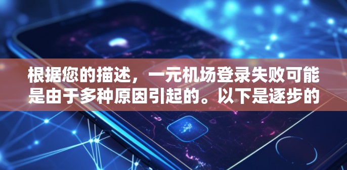 根据您的描述，一元机场登录失败可能是由于多种原因引起的。以下是逐步的解决方案