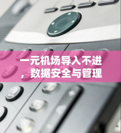 一元机场导入不进，数据安全与管理策略
