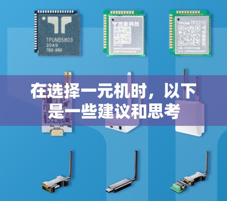 在选择一元机时,以下是一些建议和思考 在选择一元机时,以下是一些建议和思考