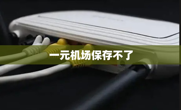 一元机场保存不了