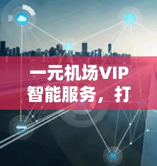 一元机场VIP智能服务，打造便捷出行新体验